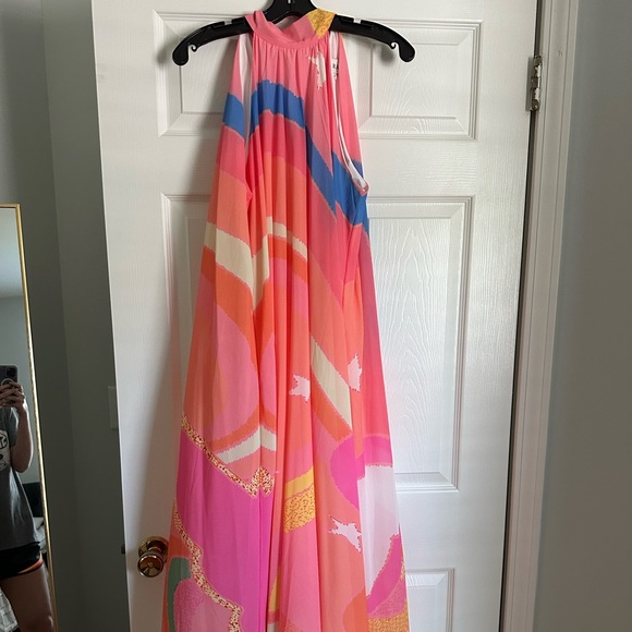 Red Dress by Aura Rainbow Star Dress - Picture 3 of 5